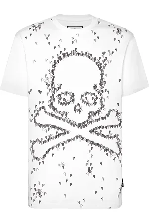 Philipp Plein T-Shirt Ronde Hals Skull&Bones