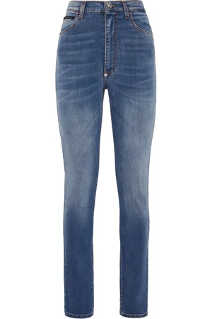 Philipp Plein Super Hoge Taille Jegging