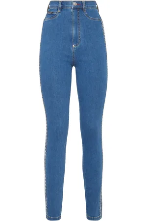 Philipp Plein Super Hoge Taille Jegging