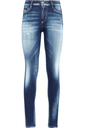 Philipp Plein Jegging Met Hoge Taille