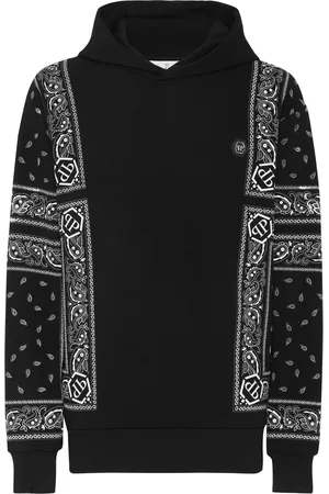 Philipp Plein Sweatjack Met Capuchon Paisley