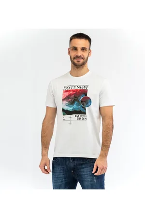 Bikkembergs Heren katoenen T-shirt