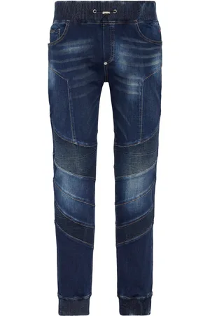 Philipp Plein Denim Jogging Trousers