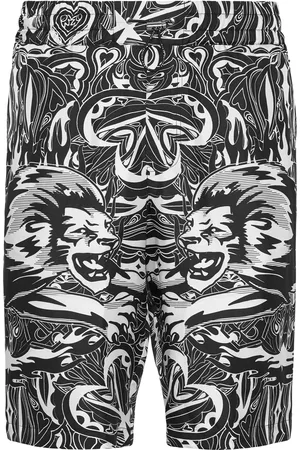 Philipp Plein Korte Broek Tribal Circus