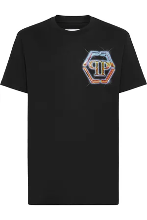 Philipp Plein T-Shirt Ronde Hals Hexagon