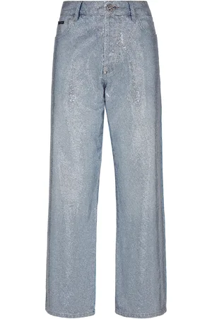 Philipp Plein Jeans Met Hoge Taille
