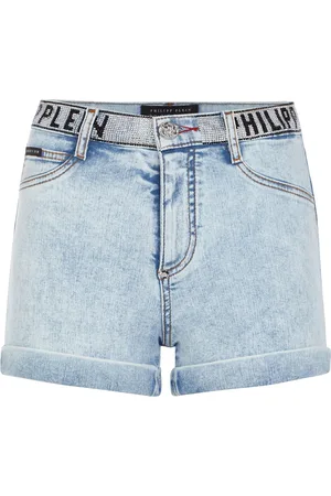 Philipp Plein Denim Korte Broek