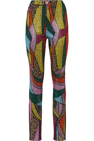 Philipp Plein Super Hoge Taille Jegging
