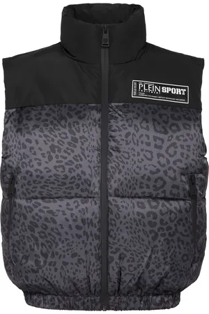 Philipp Plein Kort Vest Leopard