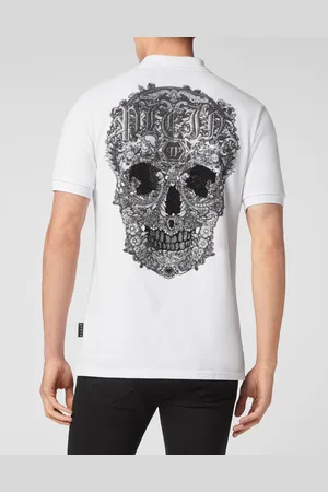 Philipp Plein Poloshirt Skull