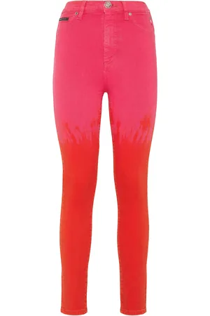 Philipp Plein Jegging Met Hoge Taille