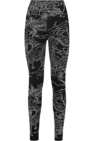 Philipp Plein Sport Leggings Tattoo