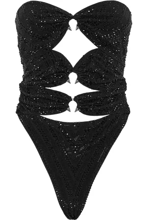 Philipp Plein Monokini Crystal