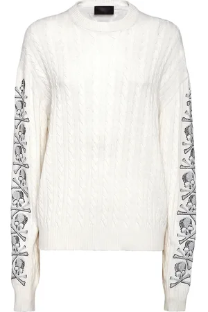 Philipp Plein Pullover Ronde Hals Skull