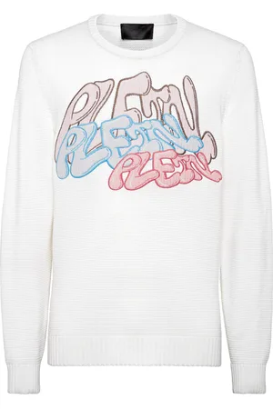Philipp Plein Pullover Ronde Hals Bombing Graffiti