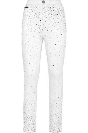 Philipp Plein Super Hoge Taille Jegging