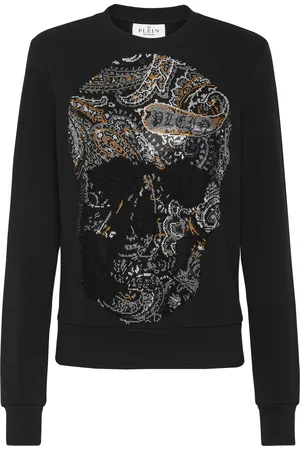 Philipp Plein Sweatshirt Paisley Strass