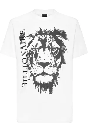 BILLIONAIRE T-Shirt Ronde Hals Lion