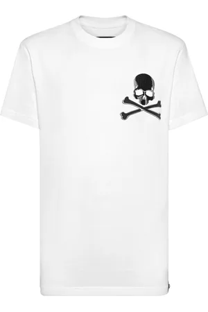 Philipp Plein T-Shirt Ronde Hals Skull&Bones