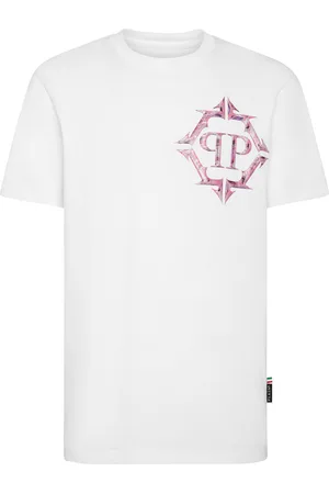 Philipp Plein T-Shirt Ronde Hals Chrome