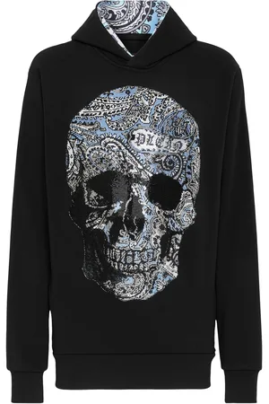 Philipp Plein Sweatshirt Met Capuchon Paisley