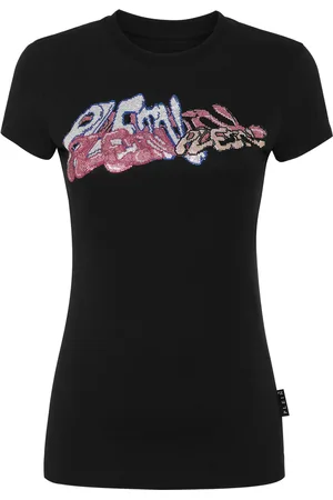 Philipp Plein T-Shirt Slim Fit Bombing Graffiti