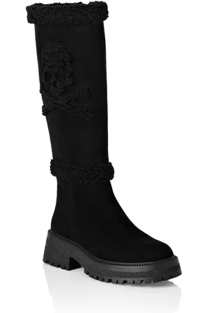 Philipp Plein Laarzen Mid Flat Skull