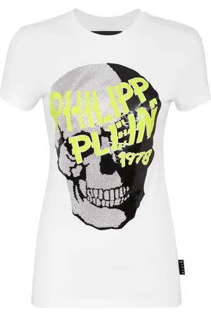 Philipp Plein T-Shirt Ronde Hals Skull