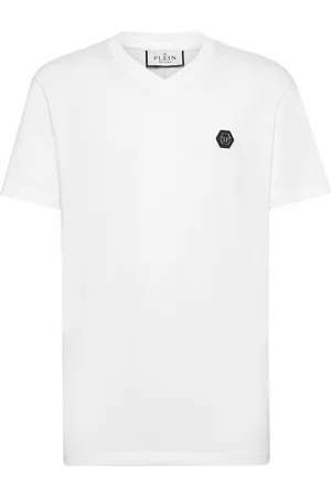 Philipp Plein T-Shirt V-Hals Gothic Plein