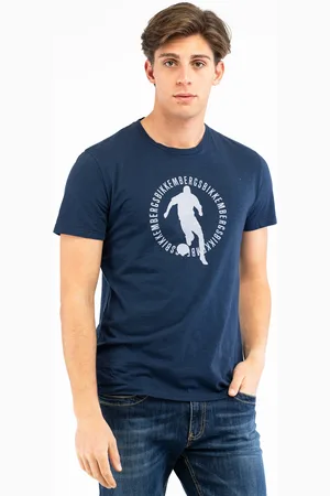 Bikkembergs Heren katoenen T-shirt
