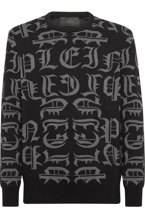 Philipp Plein Pullover Round Neck Ls Gothic Plein