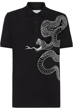 Philipp Plein Poloshirt Snake