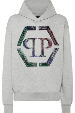 Philipp Plein Sweatshirt Met Capuchon Hexagon