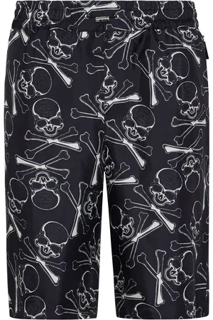 Philipp Plein Korte Broek Skull Bones