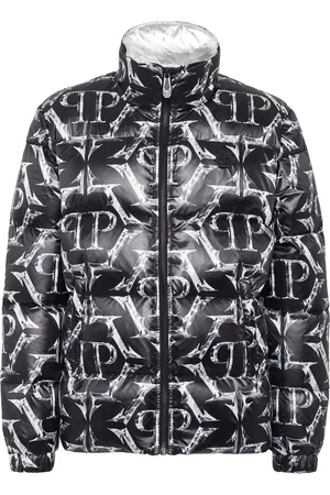 Philipp Plein Lang Donsjack Chrome