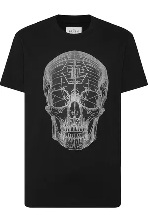 Philipp Plein T-Shirt Ronde Hals Skull
