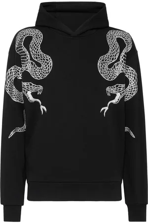 Philipp Plein Sweatshirt Met Capuchon Snake
