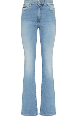 Philipp Plein Denim Trousers Flare Fit