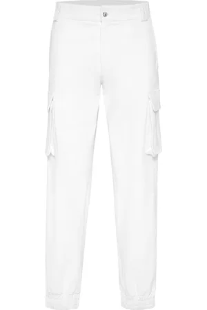 Philipp Plein Velvet Long Trousers Cargo Fit