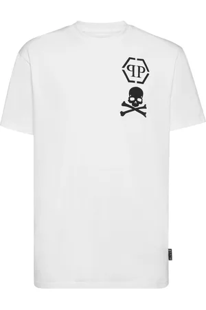 Philipp Plein T-Shirt V-Hals Skull