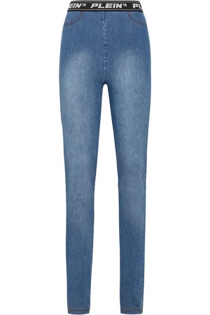 Philipp Plein Super Hoge Taille Jegging