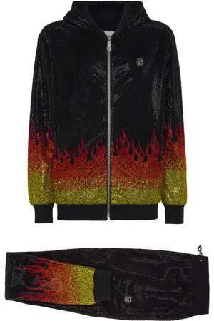 Philipp Plein Trainingspak: Hoodie & Broek Flame