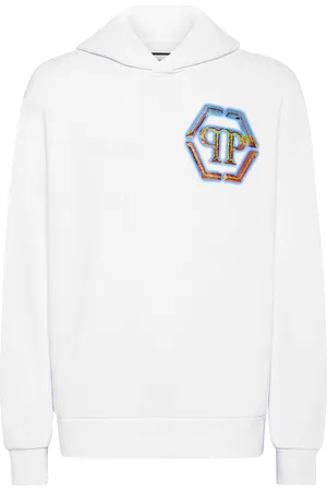 Philipp Plein Sweatshirt Met Capuchon Hexagon