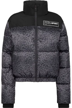 Philipp Plein Donsjack Leopard