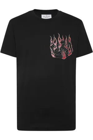 Philipp Plein T-Shirt Ronde Hals Hexagon