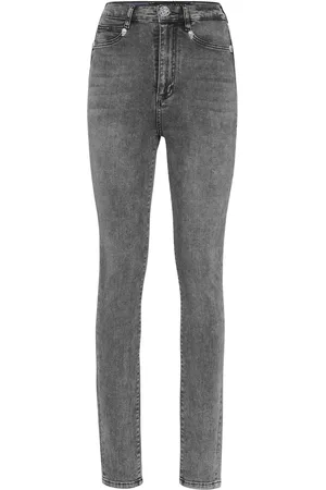 Philipp Plein Super Hoge Taille Jegging Skull