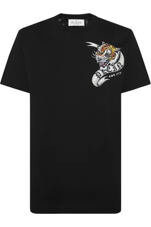 Philipp Plein T-Shirt Round Neck Ss Tattoo