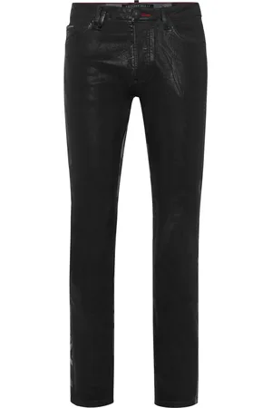 Philipp Plein Super Straight Cut Trousers Camouflage