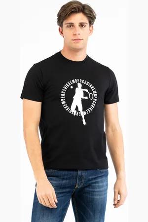 Bikkembergs Heren katoenen T-shirt