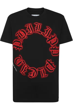 Philipp Plein T-Shirt Ronde Hals Gothic Plein